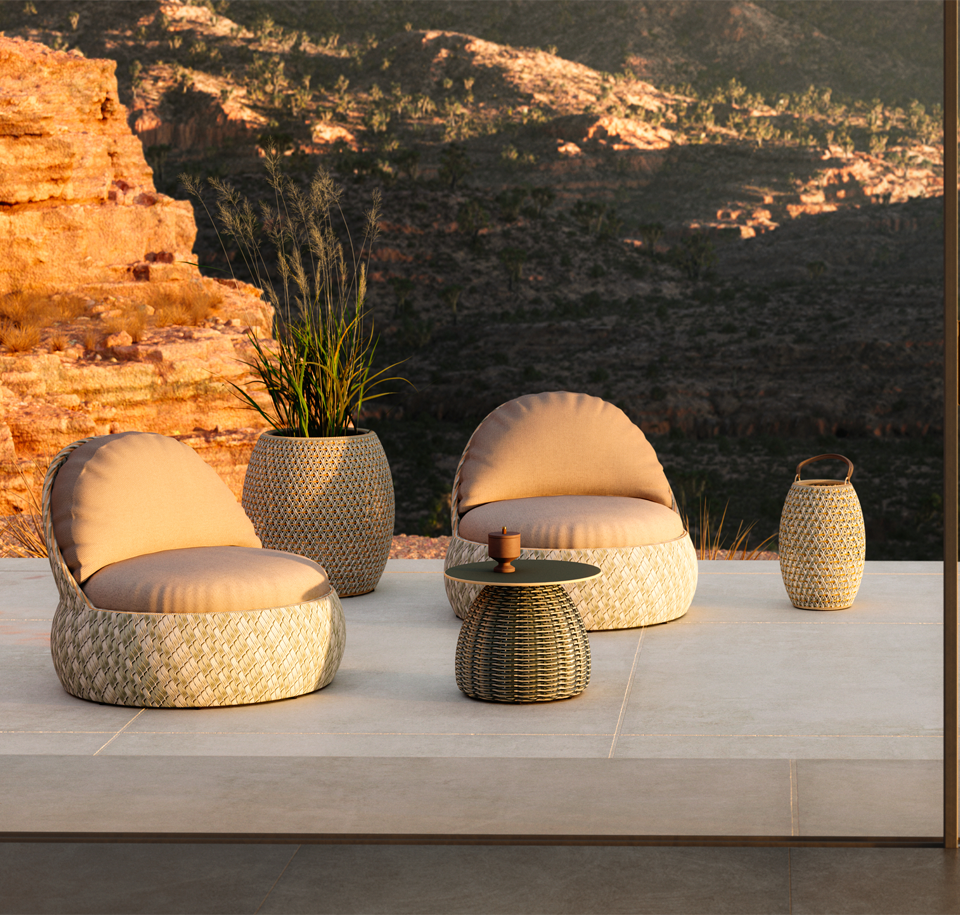 Sengfelder Dedon - Outdoor-Beistelltisch Dala Sidetable