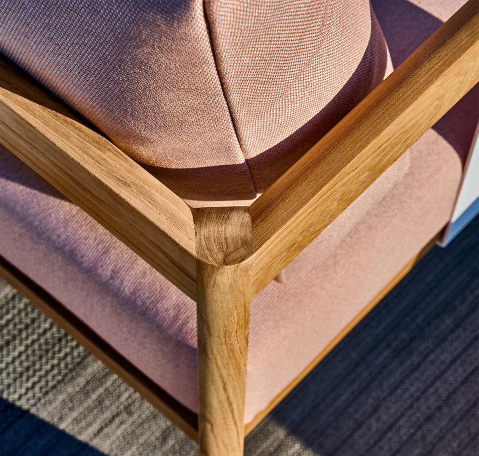 Sengfelder Weishäupl - Outdoor-Sofa New Hamption