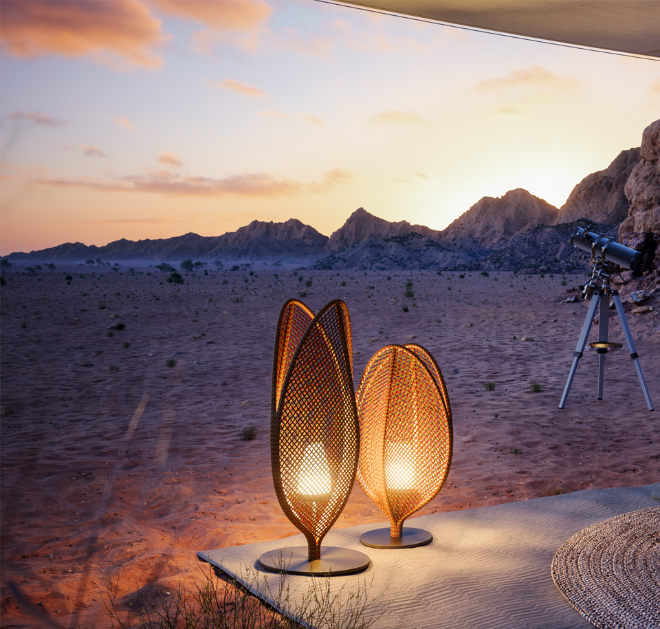 Sengfelder Dedon - Outdoor-Leuchte Scoora Lantern S