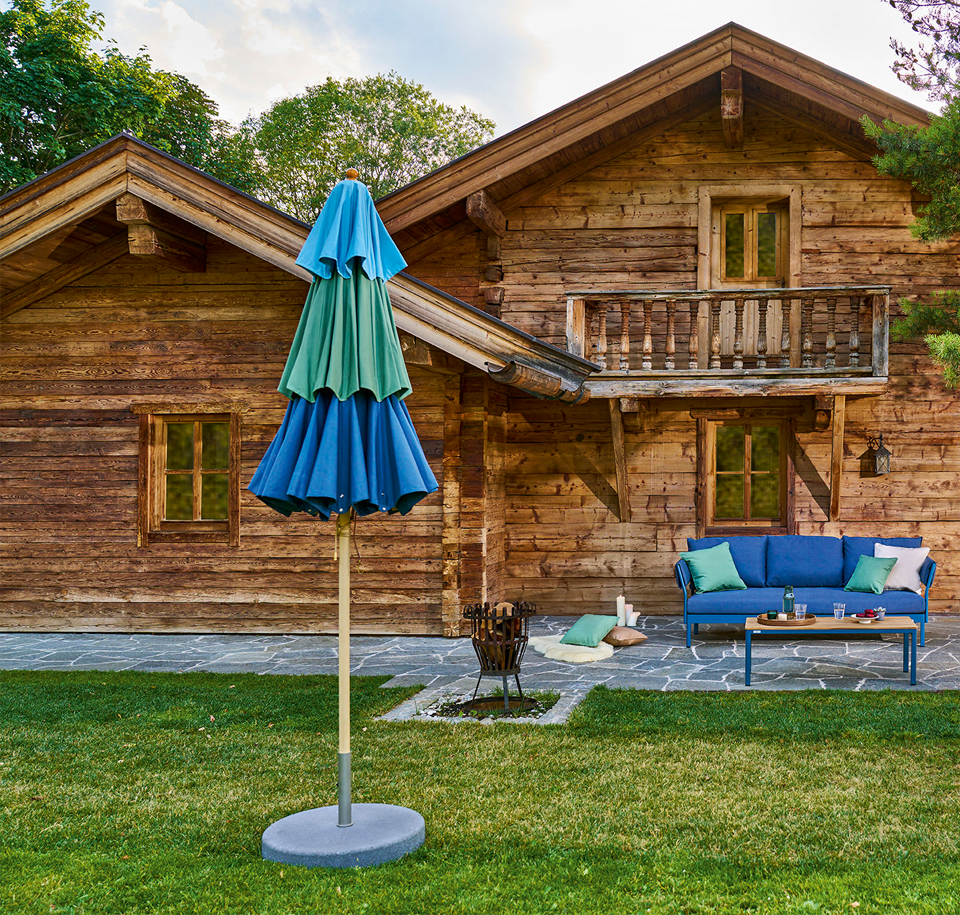 Sengfelder Weishäupl - Sonnenschirm Klassiker rund (Breeze Version)