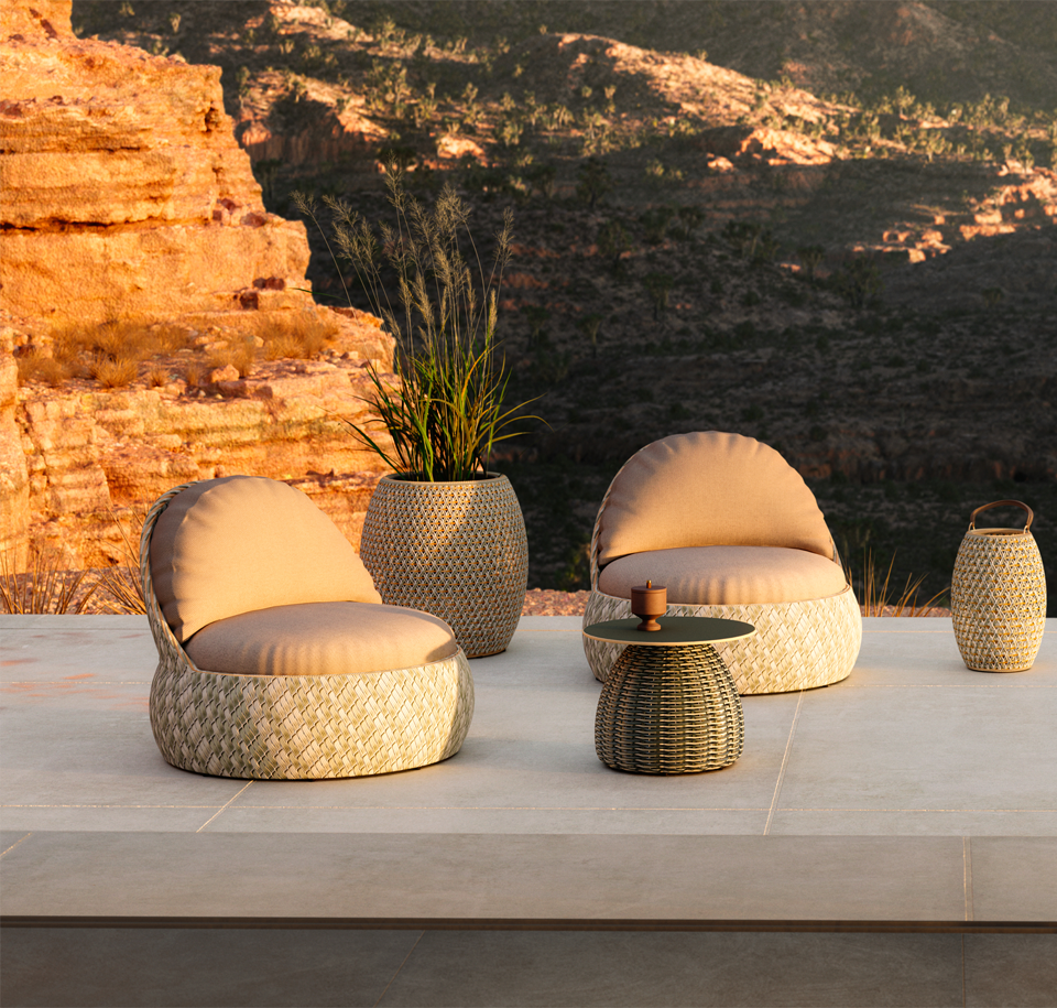 Sengfelder Dedon - Outdoor-Leuchte Dala Lantern L