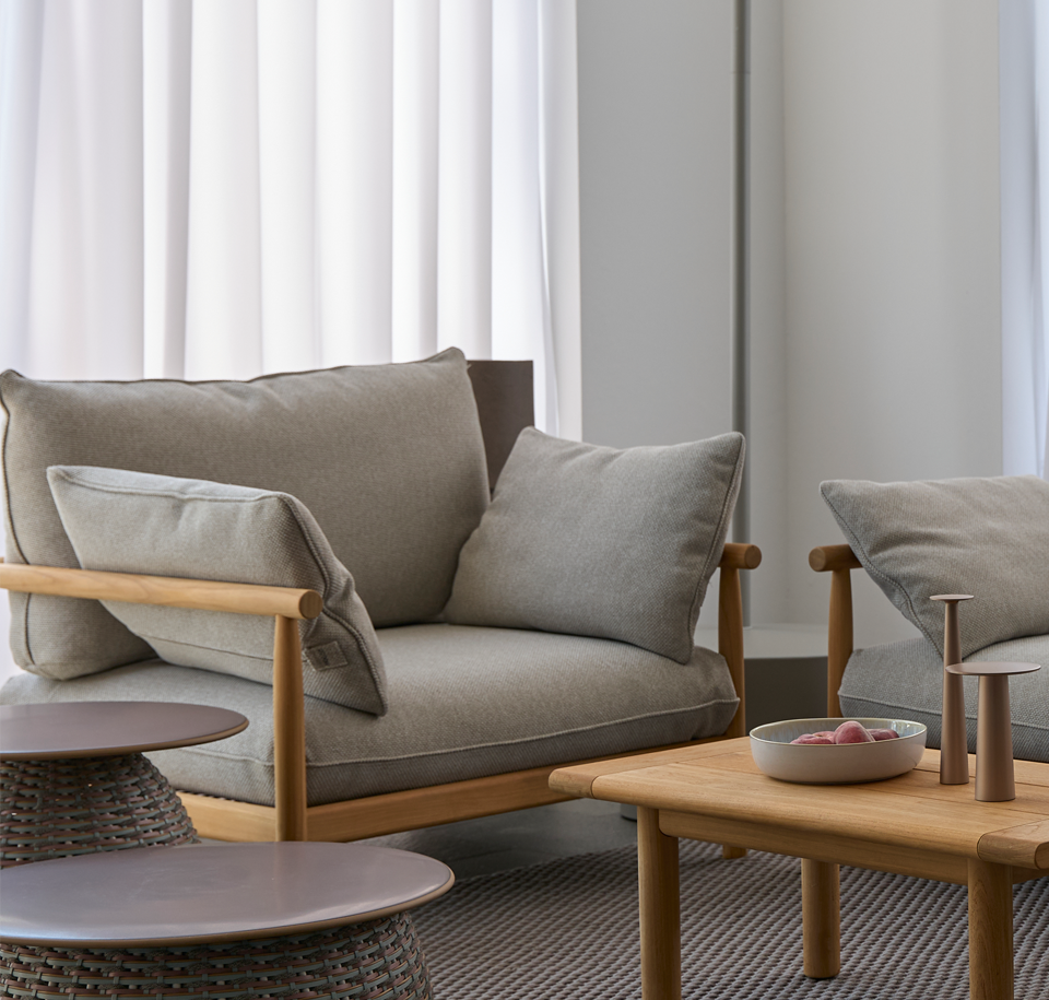 Sengfelder Dedon - Outdoor-Sofa Tibbo