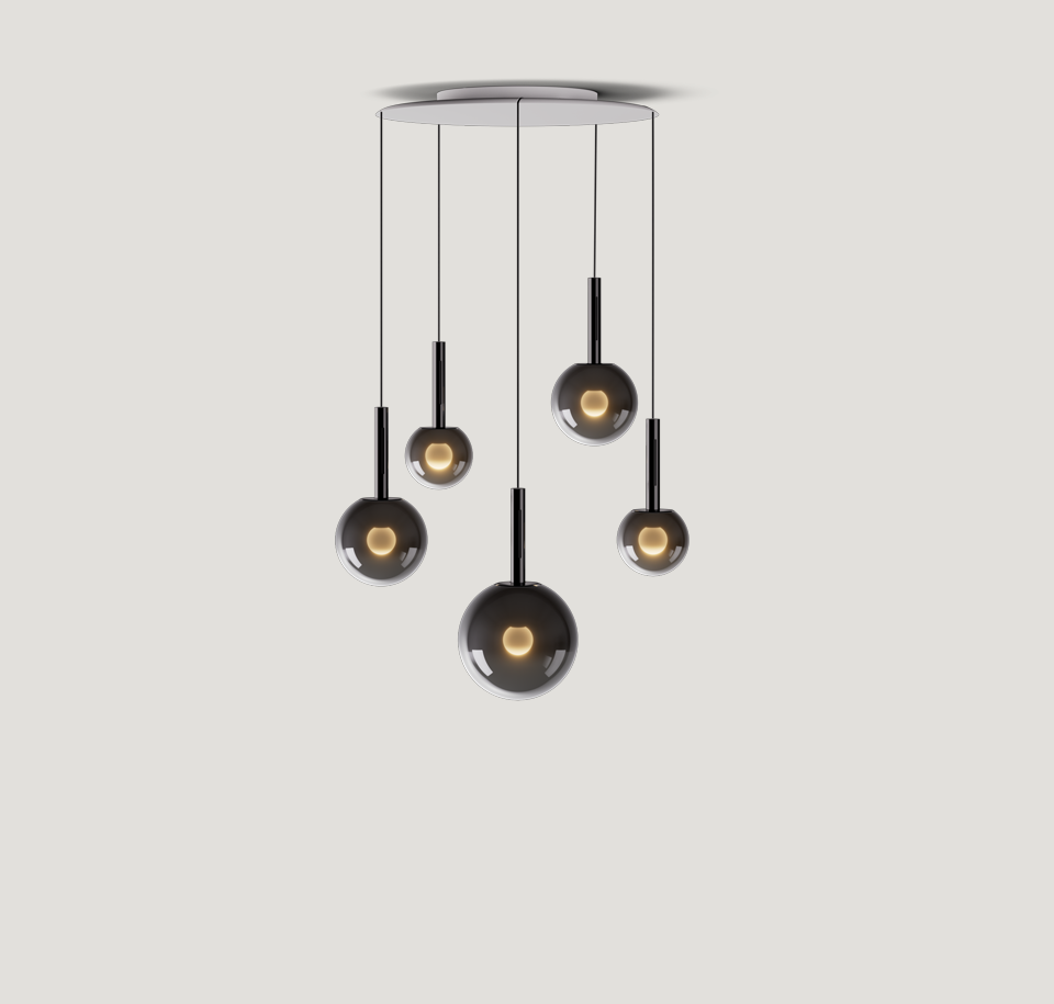 Sengfelder Occhio - Pendelleuchte Luna sospeso