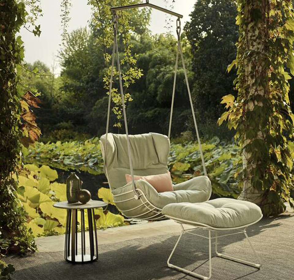 Sengfelder Freifrau - Hängesessel Leyasol Wingback Swing Seat