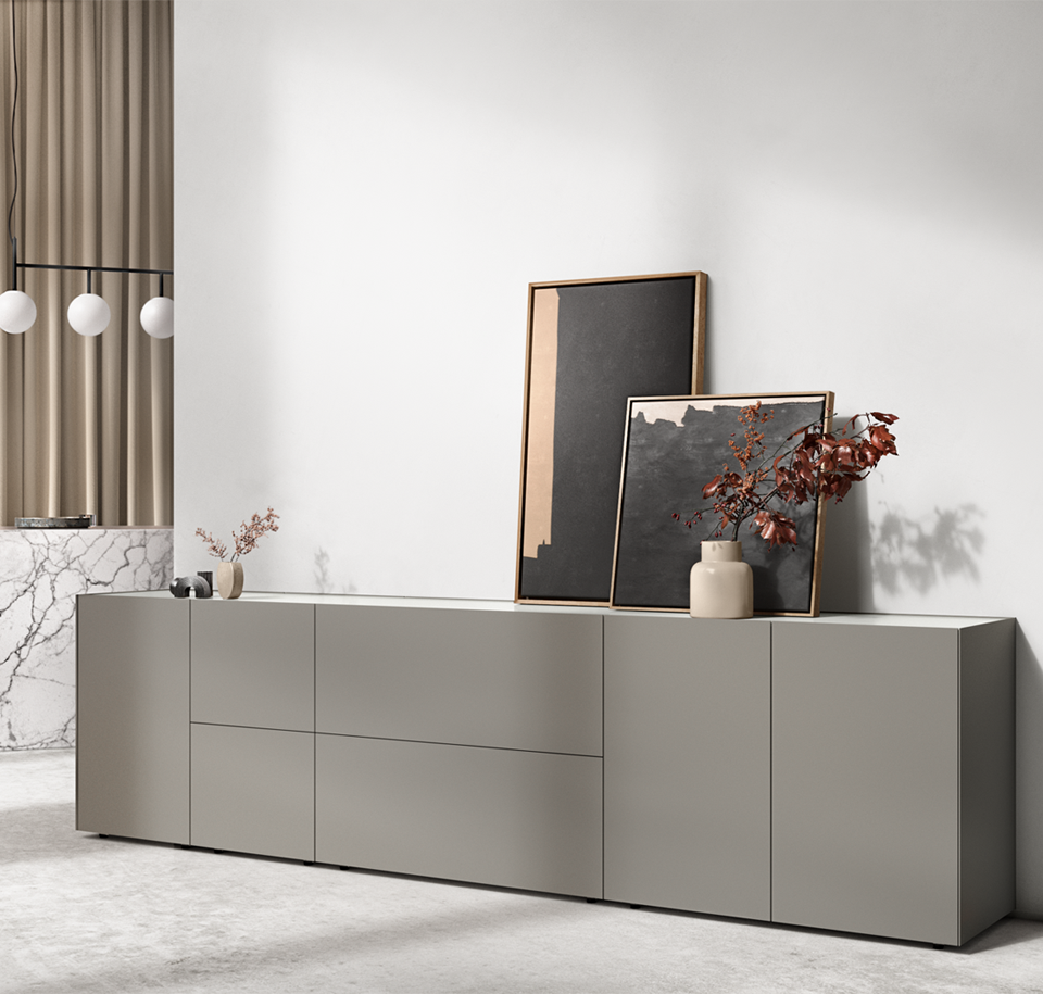 Sengfelder Interlübke - Highboard Just Cube Light