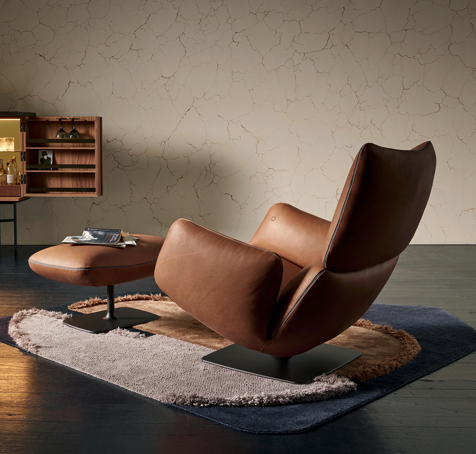 Sengfelder COR - Sessel Jalis Lounge mit Drahtgestell