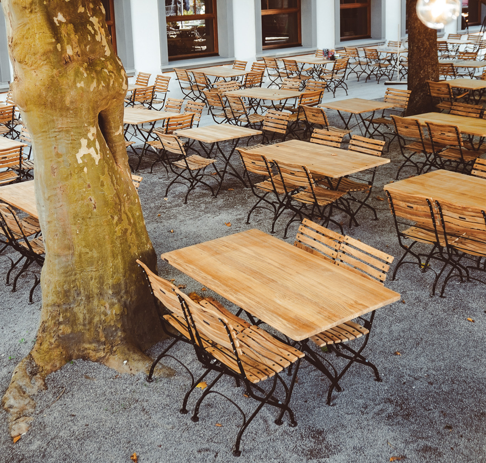 Sengfelder Weishäupl - Outdoor-Tisch Classic Tisch