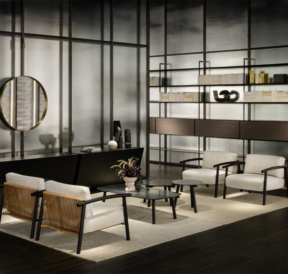 Sengfelder Living Divani - Outdoor-Sessel Kasumi