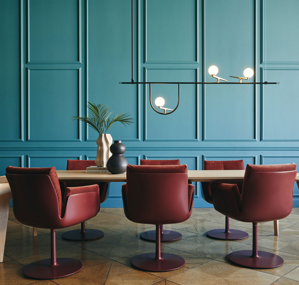 Sengfelder COR - Stuhl Alvo mit Metallrohrgestell