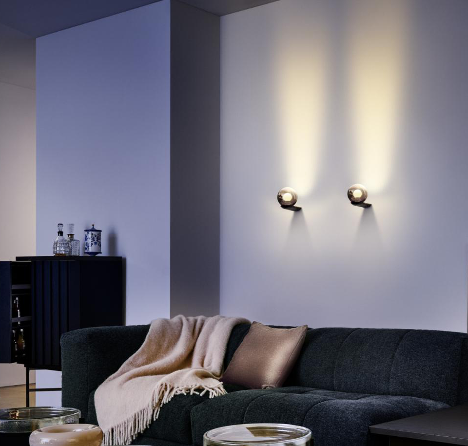 Sengfelder Occhio - Wandleuchte Luna parete