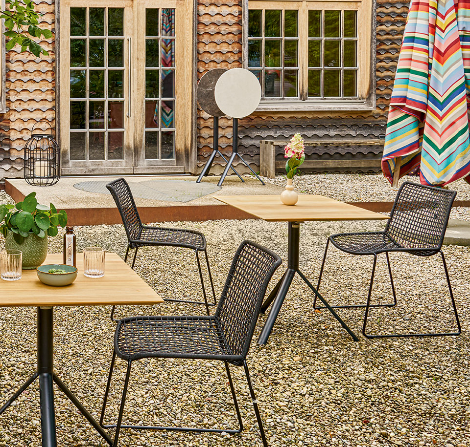 Sengfelder Weishäupl - Outdoor-Stuhl Slope