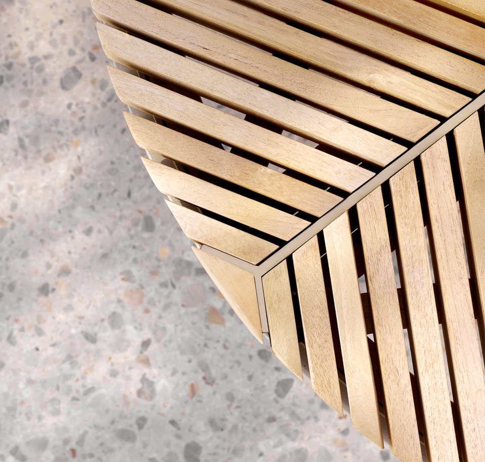 Sengfelder Vipp - Outdoor-Beistelltisch 716 Open-Air Coffee Table