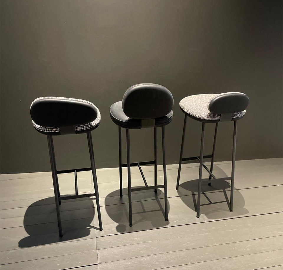 Sengfelder Living Divani - Barhocker Pebble Barstuhl