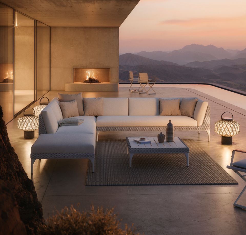 Sengfelder Dedon - Outdoor-Lounge Mu