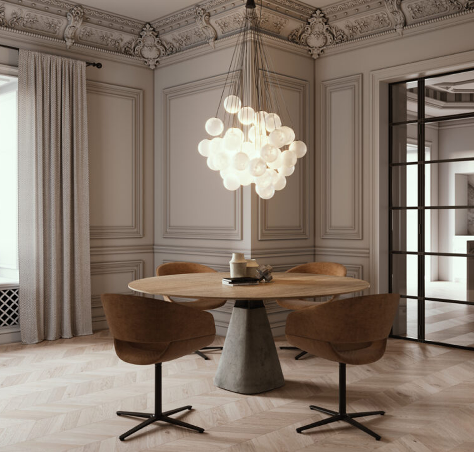 Sengfelder Mobimex - Tisch Bridge rund