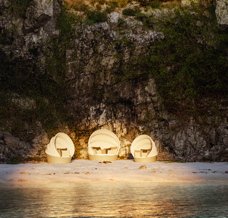 Sengfelder Dedon - Outdoor-Daybed Orbit