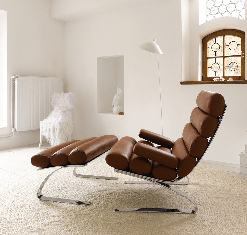 Sengfelder COR - Sessel Sinus mit Hocker