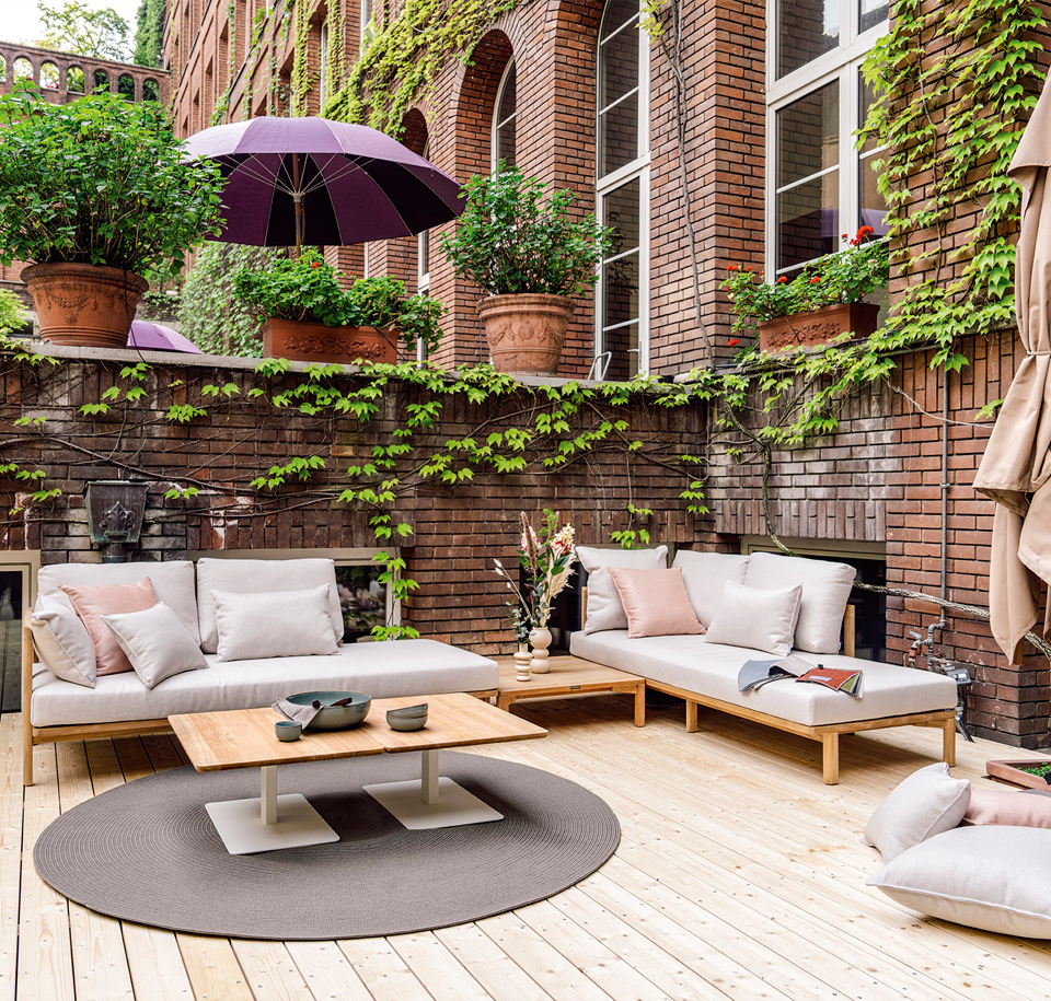 Sengfelder Weishäupl - Outdoor-Liege New Hampton