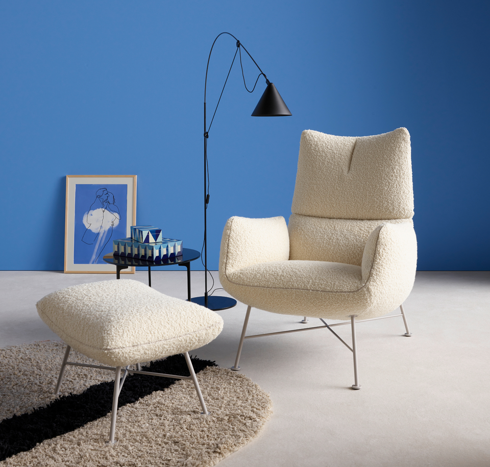 Sengfelder COR - Sessel Jalis Lounge mit Drahtgestell