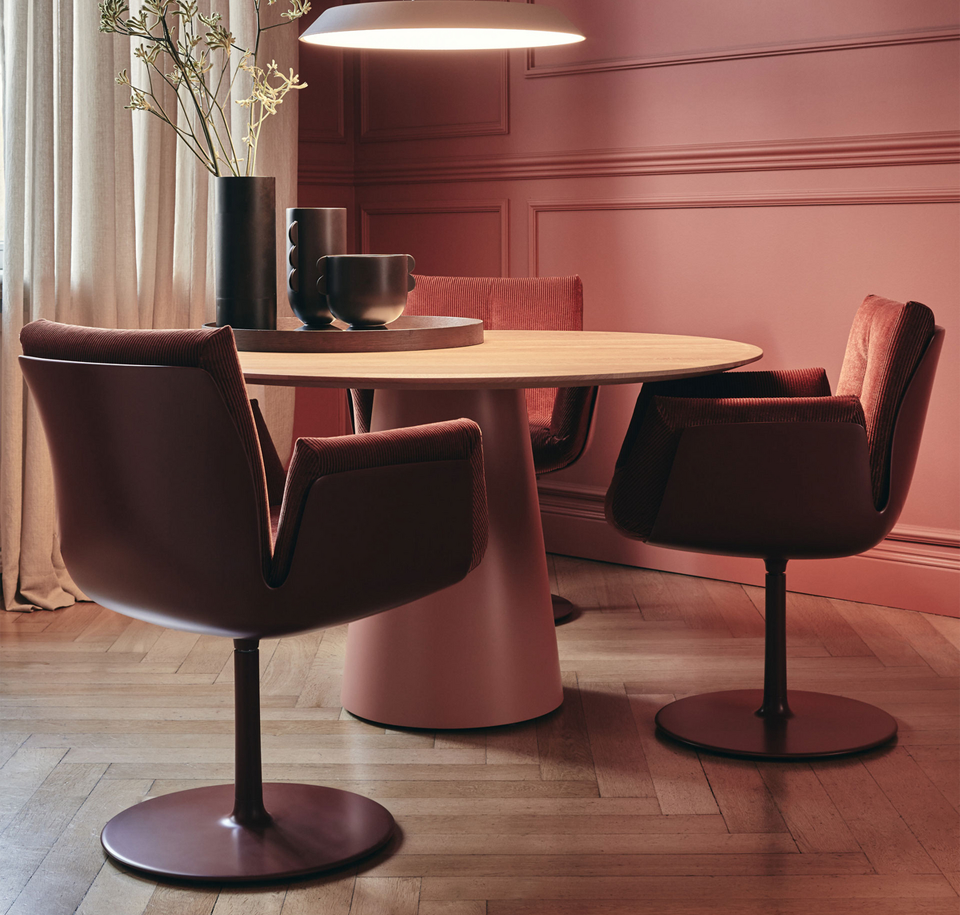 Sengfelder COR - Stuhl Alvo mit Metallrohrgestell