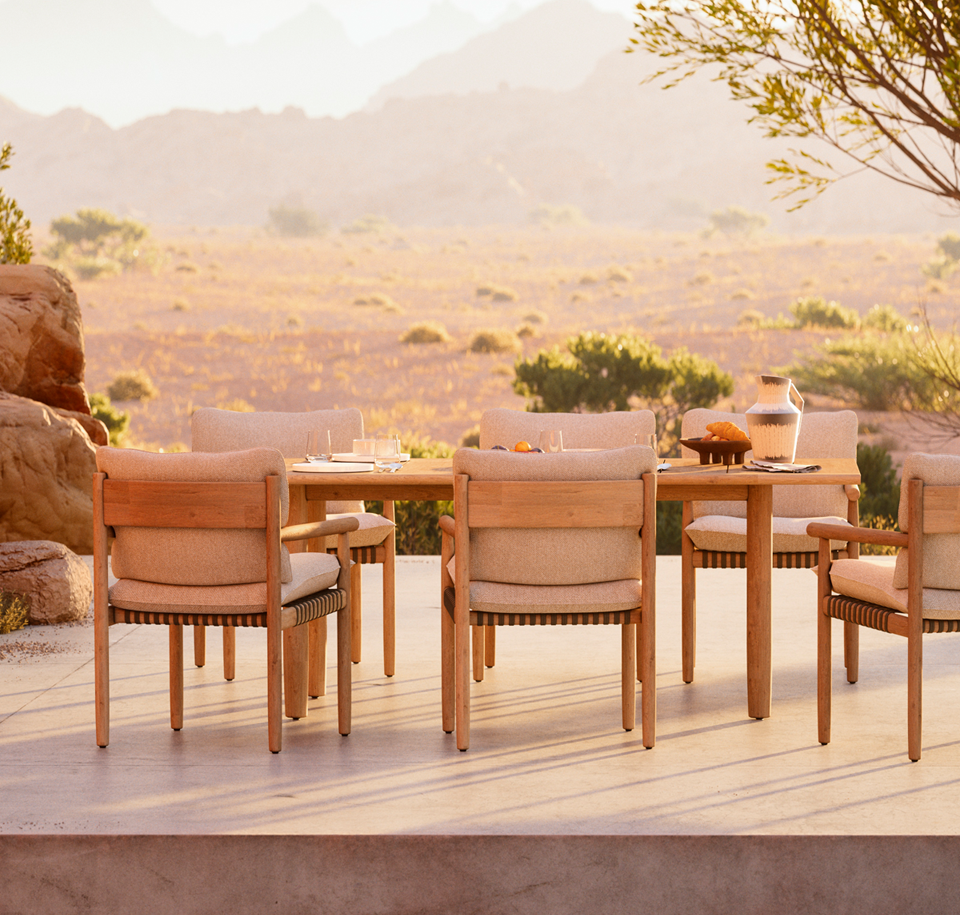 Sengfelder Dedon - Outdoor-Tisch Tibbo