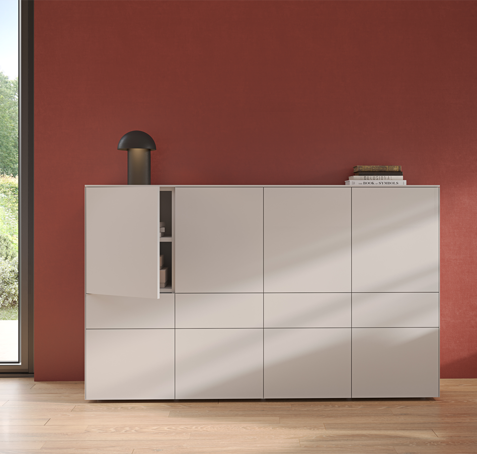 Sengfelder Interlübke - Highboard Just Cube Light