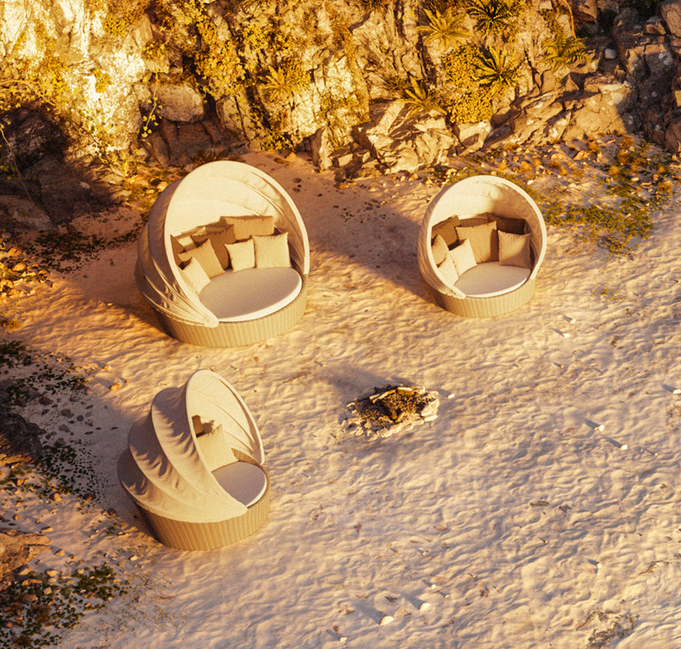 Sengfelder Dedon - Outdoor-Daybed Orbit