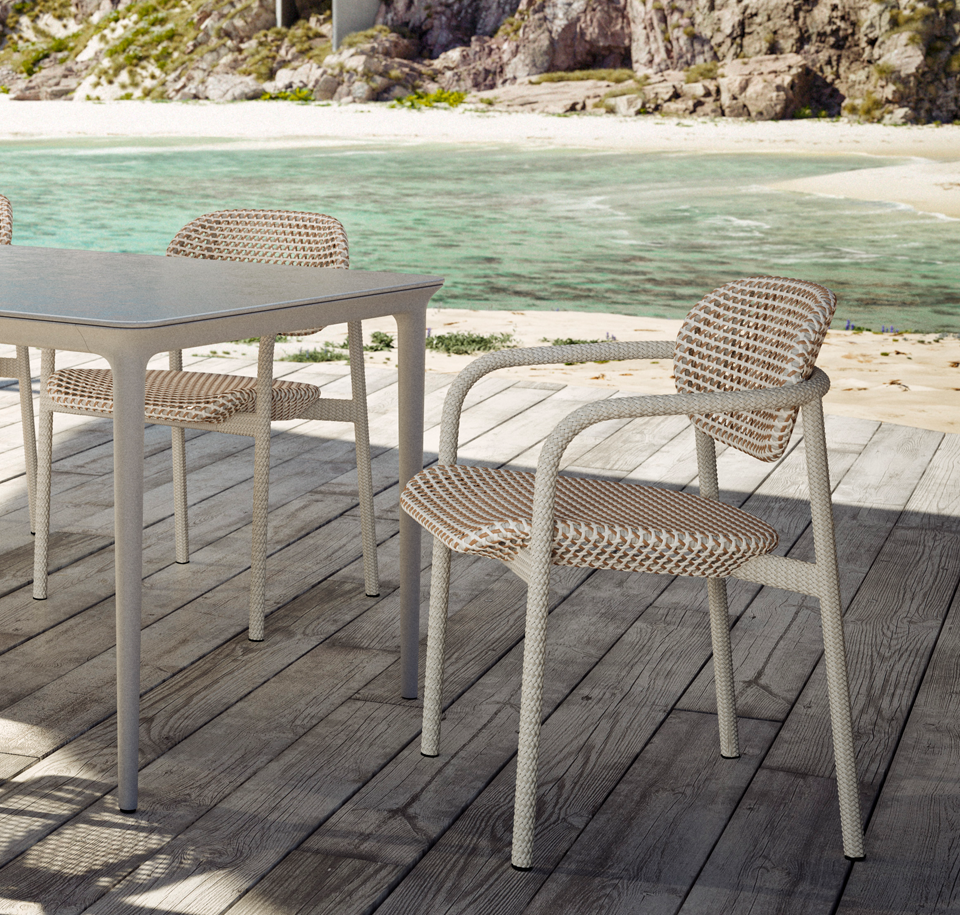 Sengfelder Dedon - Outdoor-Stuhl Roii