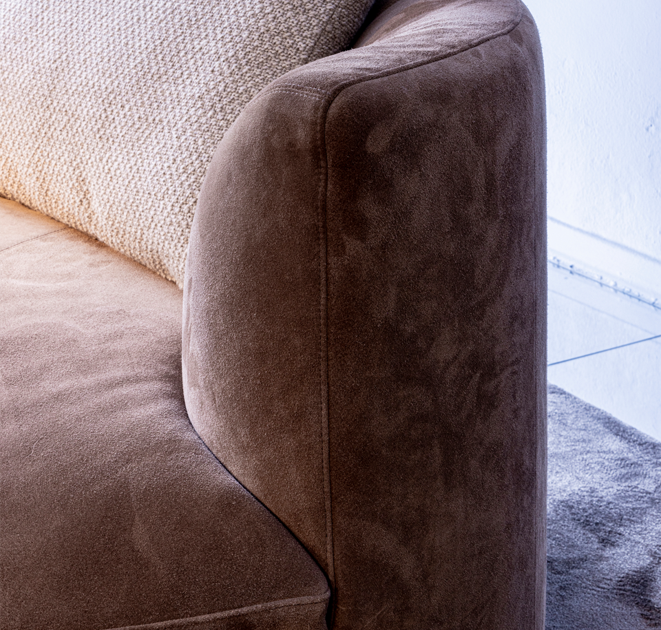Sengfelder COR - Sofa Siwa mittel mit Liege links