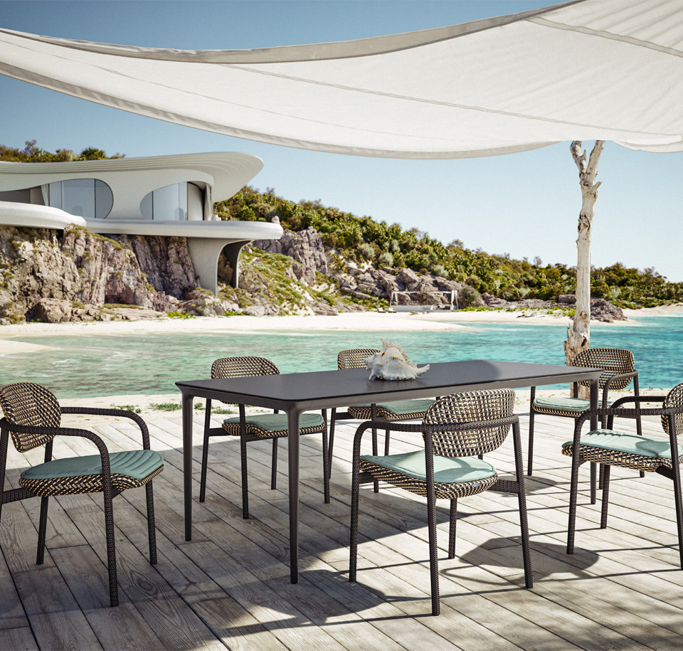 Sengfelder Dedon - Outdoor-Stuhl Roii