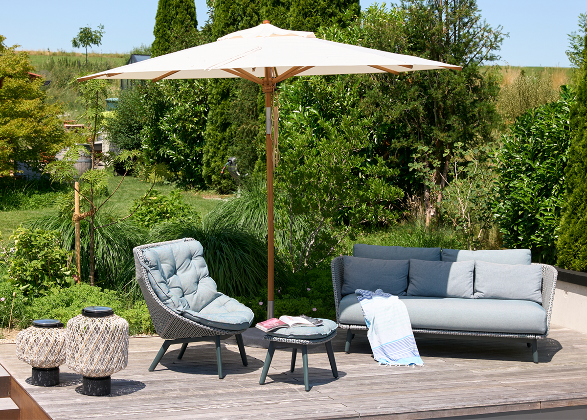 Dedon MBrace Weishäupl Sonnenschirm