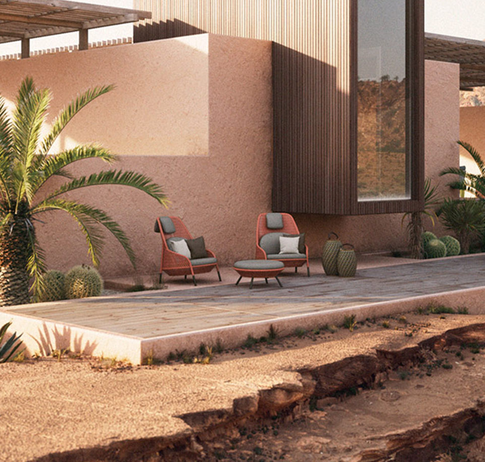 Sengfelder Dedon - Outdoor-Sessel Ahdna