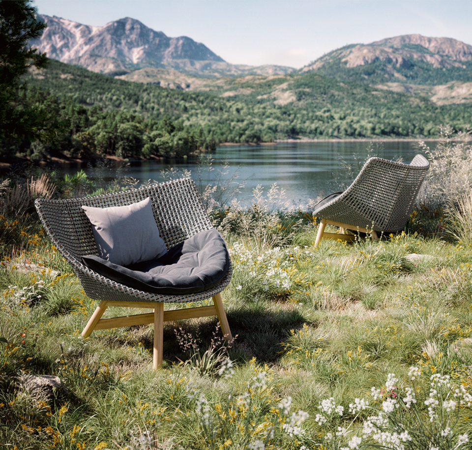 Sengfelder Dedon - Outdoor-Sessel Mbrace Wing Chair