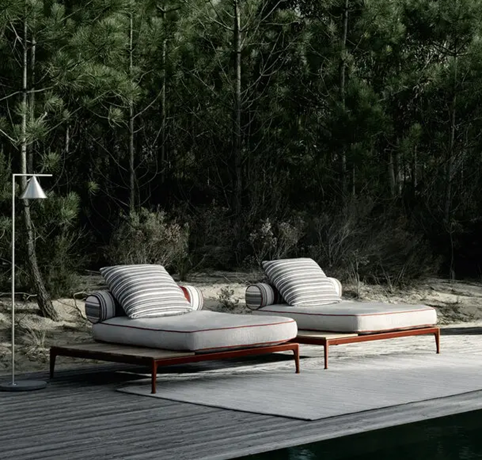 Sengfelder B&B italia - Outdoor-Sofa Ribes