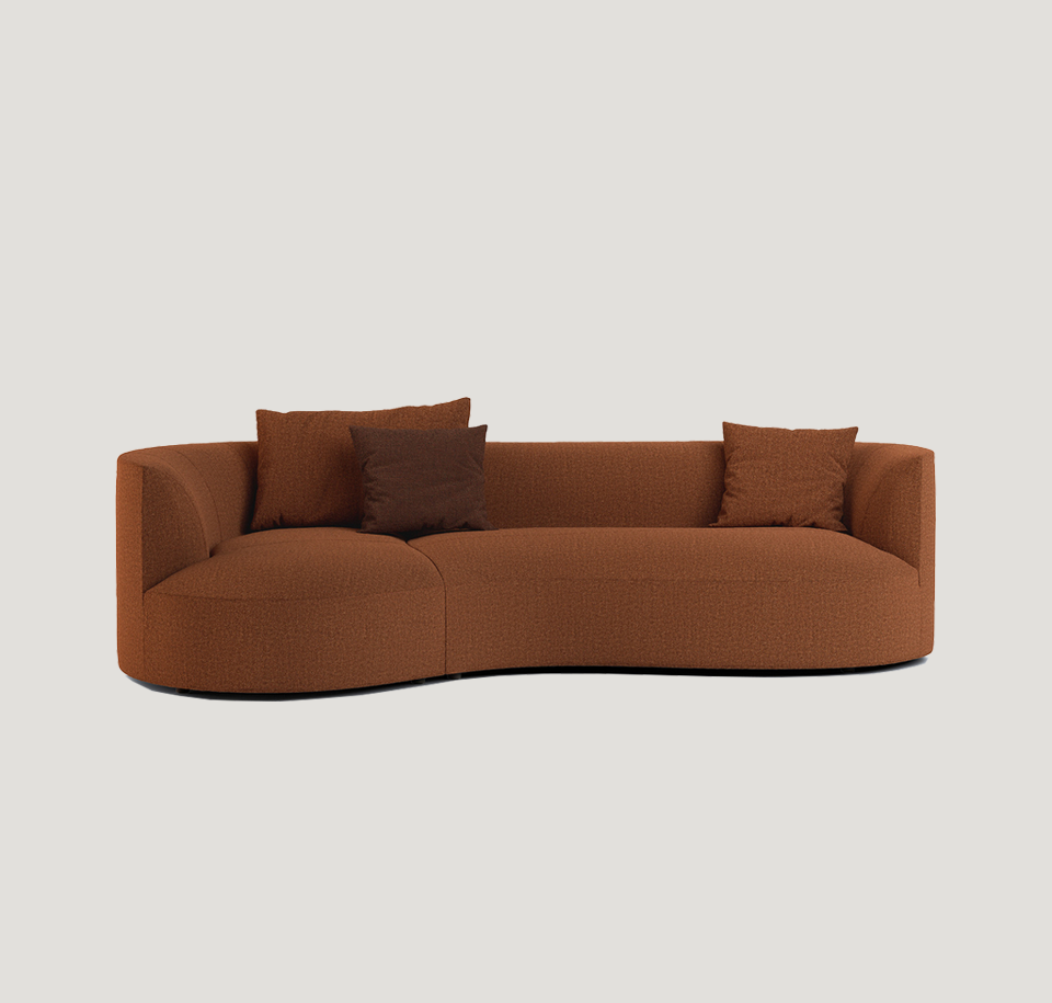 Sengfelder COR - Sofa Siwa mittel mit Liege links